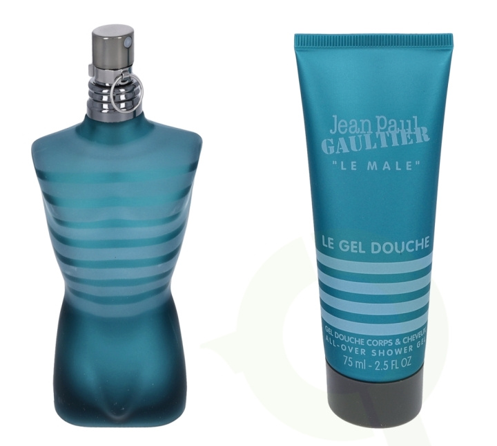 J.P. Gaultier Le Male Gavesett 150 ml Edt Spray 75ml/Shower Gel 75ml i gruppen HELSE OG SKJØNNHET / Gavesett / Gavesett for ham hos TP E-commerce Nordic AB (C42500)