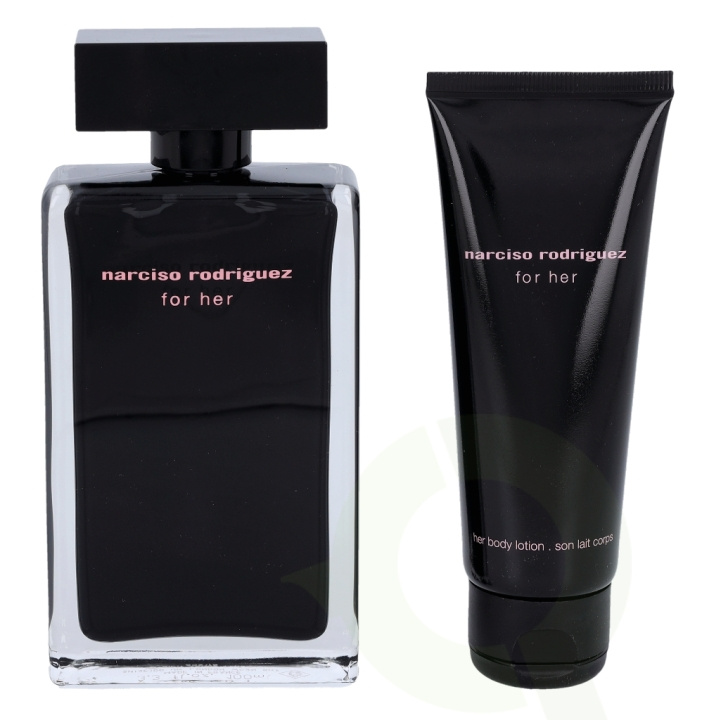 Narciso Rodriguez For Her Giftset 175 ml, Edt Spray 100ml/Body Lotion 75ml/Travel Retail i gruppen HELSE OG SKJØNNHET / Gavesett / Gavesett for henne hos TP E-commerce Nordic AB (C42516)