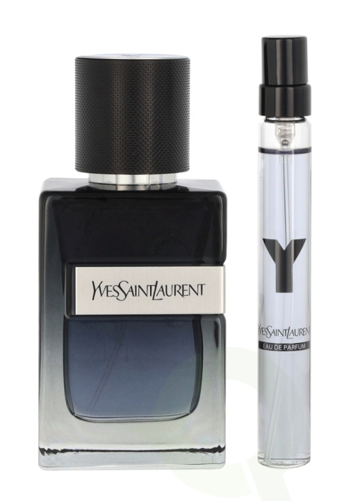 Yves Saint Laurent YSL Y For Men Giftset 70 ml, Edp Spray 60ml/Edp 10ml i gruppen HELSE OG SKJØNNHET / Gavesett / Gavesett for ham hos TP E-commerce Nordic AB (C42537)