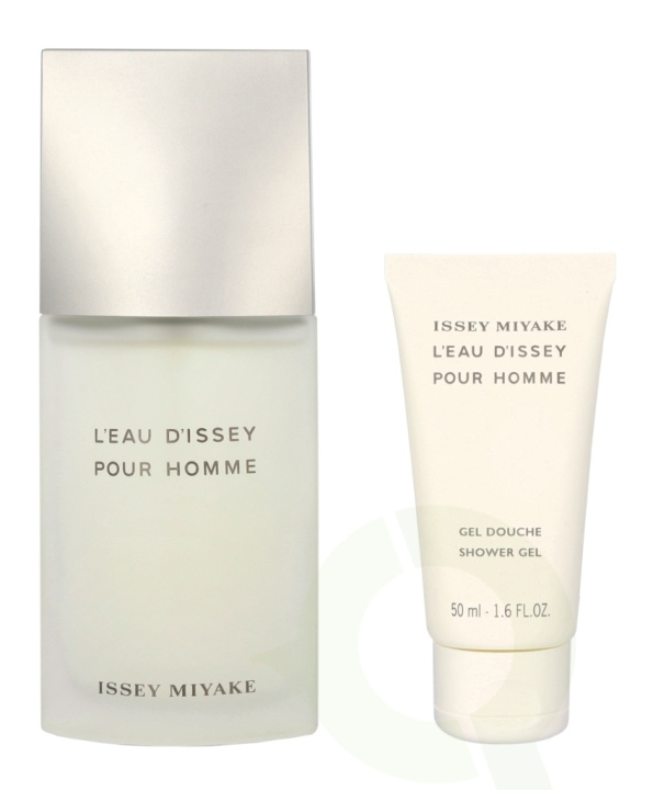 Issey Miyake L\'Eau D\'Issey Pour Homme Giftset 125 ml Edt Spray 75ml/Shower Gel 50ml i gruppen HELSE OG SKJØNNHET / Gavesett / Gavesett for ham hos TP E-commerce Nordic AB (C42549)