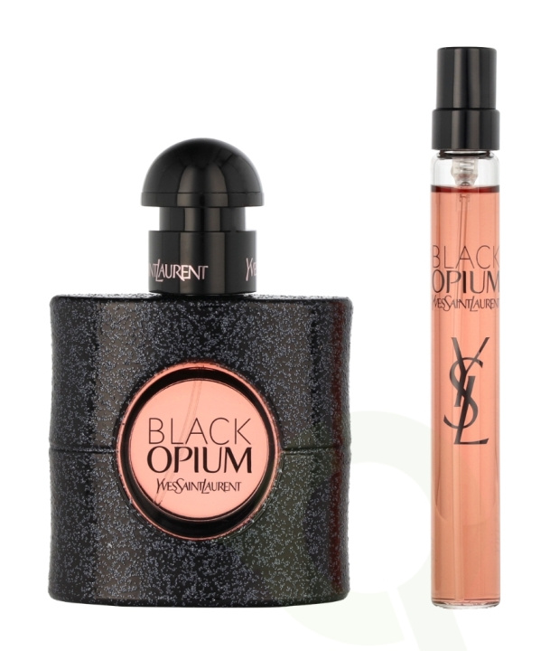 Yves Saint Laurent YSL Black Opium Giftset 40 ml, Edp Spray 30ml/Edp Spray 10ml i gruppen HELSE OG SKJØNNHET / Gavesett / Gavesett for henne hos TP E-commerce Nordic AB (C42560)