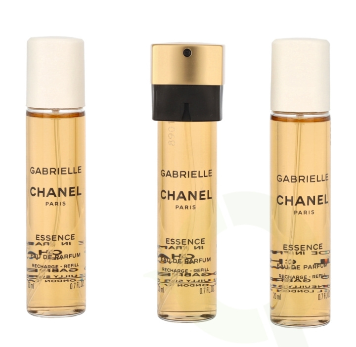 Chanel Gabrielle Essence Giftset 60 ml, 3x20ml Refill i gruppen HELSE OG SKJØNNHET / Gavesett / Gavesett for henne hos TP E-commerce Nordic AB (C42562)