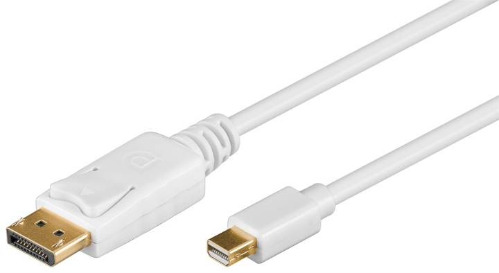 Goobay Adapterkabel for Mini DisplayPort™, gullbelagt Mini DisplayPort-plugg > Displayport™-plugg, 2 m i gruppen Datautstyr / Kabler og adaptere / DisplayPort / Kabler hos TP E-commerce Nordic AB (C42797)