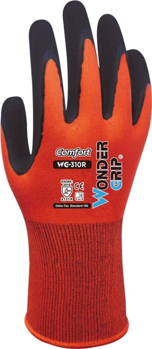 Wonder Grip WG-310R Hage- og landskapsarbeid, Byggeplass, Landbruk, Avfallsbransjen, Logistikk og transport, Størrelse: M/8 i gruppen HJEM, HUS OG HAGE / Verktøy / Arbeidshansker hos TP E-commerce Nordic AB (C42801)