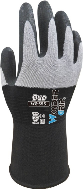 Wonder Grip WG-555 Bilverksted, industrielt vedlikehold, presisjonsmontering, byggeplass, næringsmiddelindustri, Størrelse: M/8 i gruppen HJEM, HUS OG HAGE / Verktøy / Arbeidshansker hos TP E-commerce Nordic AB (C42812)
