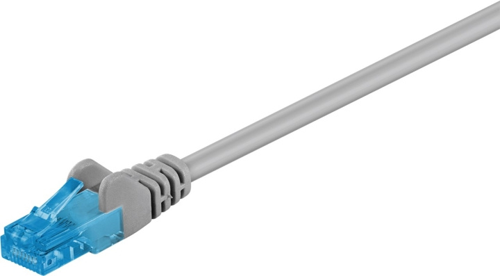 Goobay Kretskabel CAT 6A, U/UTP, grå kobberleder (CU), halogenfri kabelkappe (LSZH), 1 m i gruppen Datautstyr / Kabler og adaptere / Nettverk / Cat6 hos TP E-commerce Nordic AB (C42912)