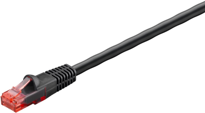 Goobay Utendørs patchkabel CAT 6, U/UTP, svart kobberleder (CU), dobbel yttermantel (PE), 20 m i gruppen Datautstyr / Kabler og adaptere / Nettverk / Cat6 hos TP E-commerce Nordic AB (C42925)