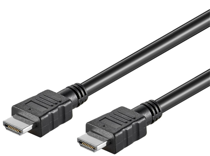 Goobay Høyhastighets HDMI™-kabel med Ethernet HDMI™-kontakt (type A) > HDMI™-kontakt (type A), 5 m i gruppen Elektronikk / Kabler og adaptere / HDMI / Kabler hos TP E-commerce Nordic AB (C42952)