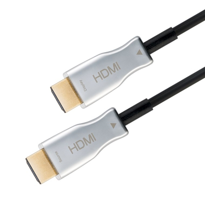 Goobay Optisk hybrid HDMI™-kabel med hög hastighet och Ethernet (AOC) Höghastighetskabel, 4K @ 60 Hz, för långa överföringsavstånd i gruppen Elektronikk / Kabler og adaptere / HDMI / Kabler hos TP E-commerce Nordic AB (C42978)