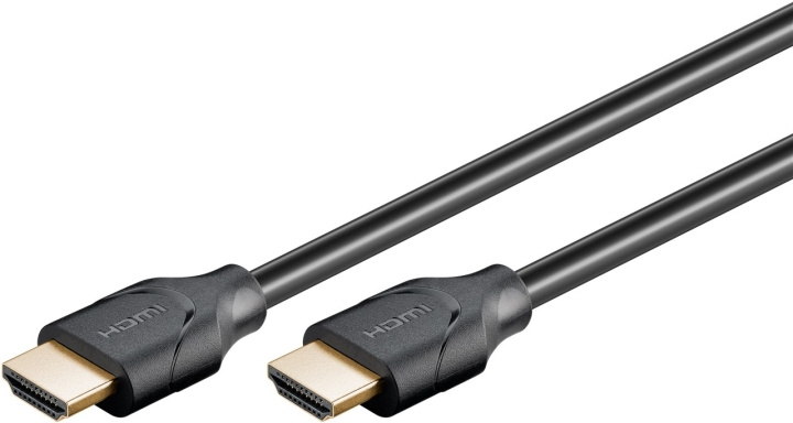 Goobay Ultrahøyhastighets HDMI™-kabel med Ethernet HDMI™-kontakt (type A) > HDMI™-kontakt (type A), 2 m i gruppen Elektronikk / Kabler og adaptere / HDMI / Kabler hos TP E-commerce Nordic AB (C43101)