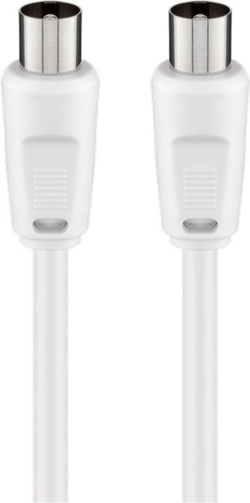 Goobay Antennekabel (koaksialplugg > koaksialplugg), 2,5 m i gruppen Elektronikk / Kabler og adaptere / Antennekabler og tilbehør / Antennekabler hos TP E-commerce Nordic AB (C43241)