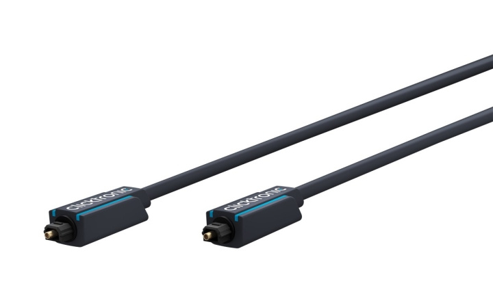 ClickTronic Toslink-kabel Premium-kabel | 1x Toslink-kontakt 1x Toslink-kontakt 1x Toslink-kontakt | 3,0 m | Polymerfiberoptisk kabel i gruppen Elektronikk / Kabler og adaptere / Lyd Digital hos TP E-commerce Nordic AB (C43359)