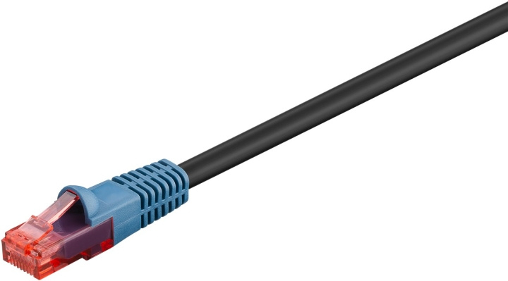 Goobay CAT 6 utendørs patchkabel, U/UTP, svart kobberbelagt aluminiumsleder (CCA), dobbel yttermantel (PE), 60 m i gruppen Datautstyr / Kabler og adaptere / Nettverk / Cat6 hos TP E-commerce Nordic AB (C43535)