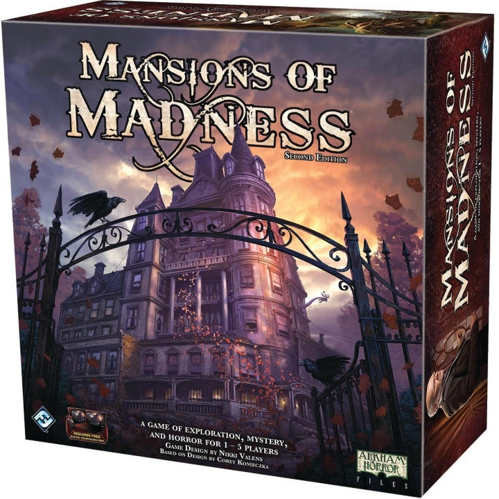 Mansions of Madness -lautapeli, Second Edition i gruppen LEKER, BARN OG BABY / Leker / Brettspill / Familiespill hos TP E-commerce Nordic AB (C43814)
