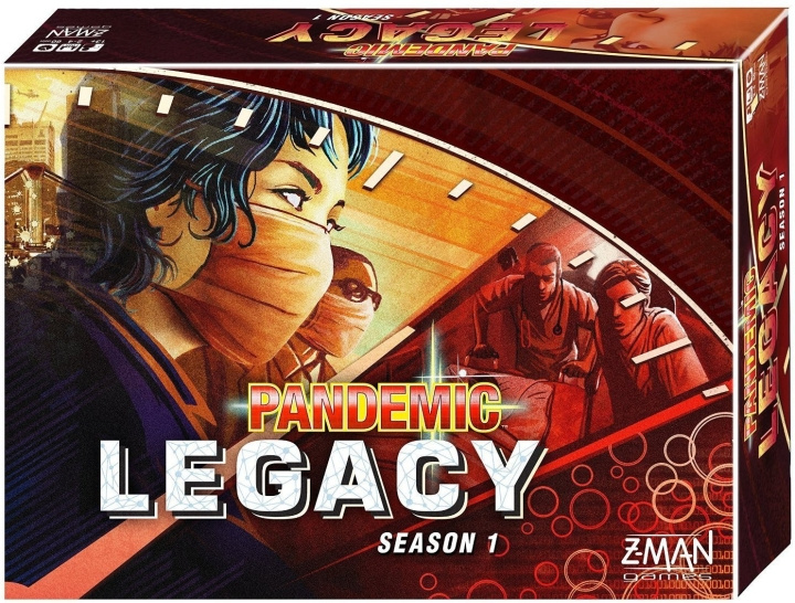 Pandemic: Legacy säsong 1 brädspel, rött i gruppen LEKER, BARN OG BABY / Leker / Brettspill / Familiespill hos TP E-commerce Nordic AB (C43816)