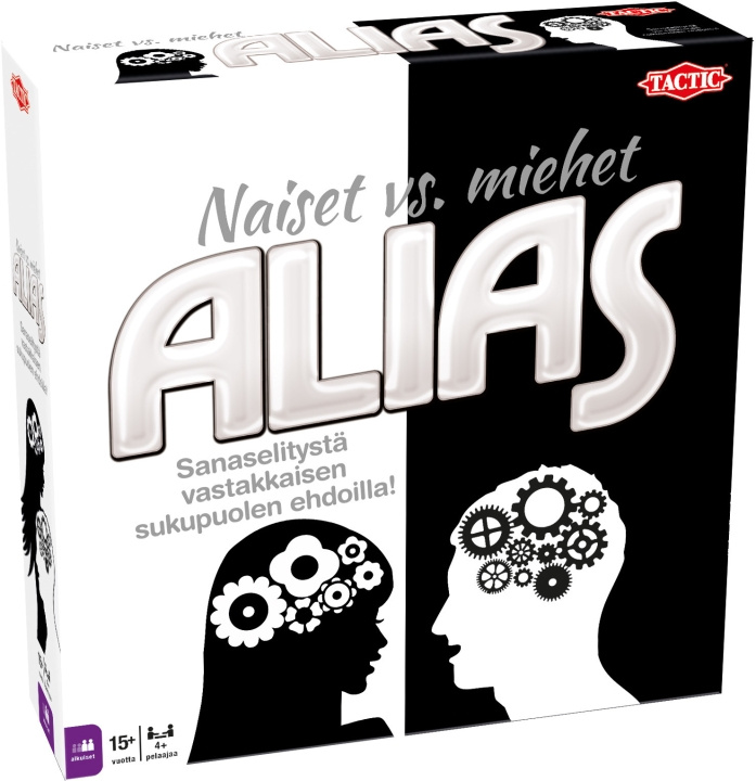 Tactic Women vs Men Alias ​​brädspel i gruppen LEKER, BARN OG BABY / Leker / Brettspill / Familiespill hos TP E-commerce Nordic AB (C43819)