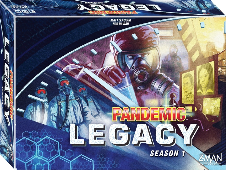 Pandemic: Legacy säsong 1 brädspel, blå i gruppen LEKER, BARN OG BABY / Leker / Brettspill / Familiespill hos TP E-commerce Nordic AB (C43820)