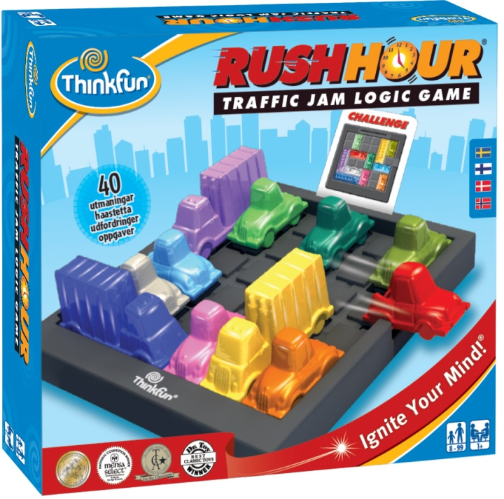 Think Fun Rush Hour brettspill i gruppen LEKER, BARN OG BABY / Spill / Brettspill hos TP E-commerce Nordic AB (C43821)