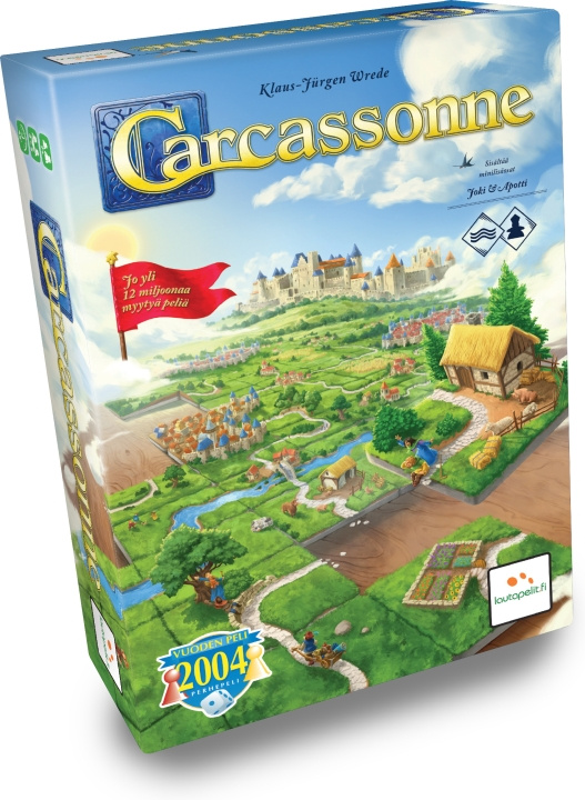 Carcassonne brettspill i gruppen LEKER, BARN OG BABY / Spill / Brettspill hos TP E-commerce Nordic AB (C43852)
