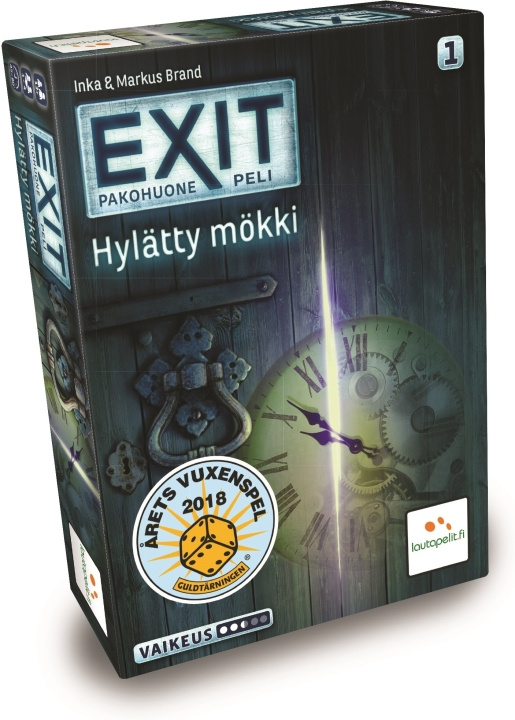 Exit: Spillet Forlatt hytte i gruppen LEKER, BARN OG BABY / Spill / Brettspill hos TP E-commerce Nordic AB (C43855)