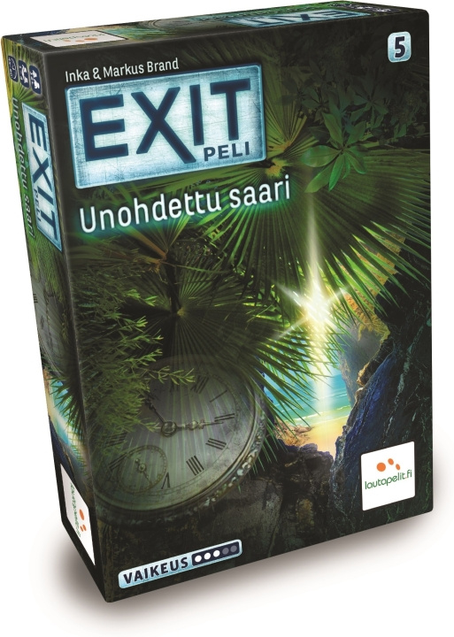 EXIT: The Forgotten Island escape room-spel i gruppen LEKER, BARN OG BABY / Leker / Brettspill / Familiespill hos TP E-commerce Nordic AB (C43859)