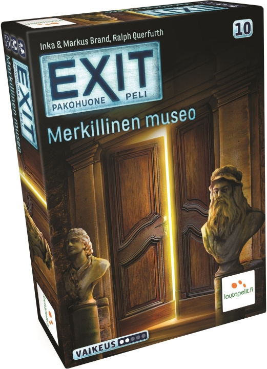 EXIT: Ett anmärkningsvärt museum-escape room-spel i gruppen LEKER, BARN OG BABY / Leker / Brettspill / Familiespill hos TP E-commerce Nordic AB (C43864)