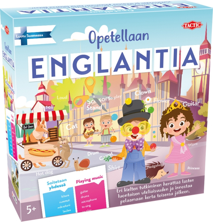 Tactic Brettspill for å lære engelsk i gruppen LEKER, BARN OG BABY / Spill / Brettspill hos TP E-commerce Nordic AB (C43872)
