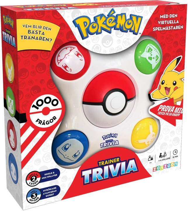 POKEMON Trivia brettspill, SE i gruppen LEKER, BARN OG BABY / Spill / Brettspill hos TP E-commerce Nordic AB (C43879)