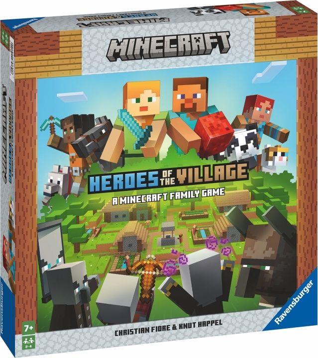 Minecraft Heroes - Save The Village brädspel i gruppen LEKER, BARN OG BABY / Leker / Brettspill / Familiespill hos TP E-commerce Nordic AB (C43880)