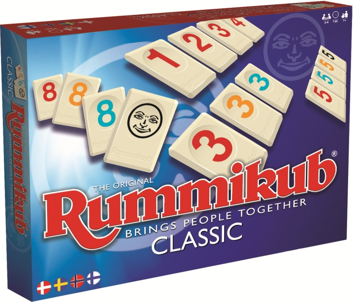Rummikub Classic brädspel i gruppen LEKER, BARN OG BABY / Leker / Brettspill / Familiespill hos TP E-commerce Nordic AB (C43885)