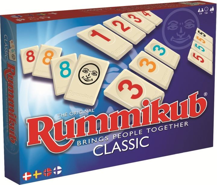 Rummikub Klassisk brettspill i gruppen LEKER, BARN OG BABY / Spill / Brettspill hos TP E-commerce Nordic AB (C43885)