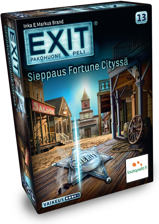 EXIT Kidnapping i Fortune City rømningsromspill i gruppen LEKER, BARN OG BABY / Spill / Brettspill hos TP E-commerce Nordic AB (C43890)