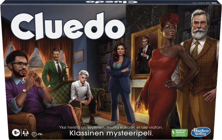 Hasbro Cluedo Classic brädspel, på finska i gruppen LEKER, BARN OG BABY / Leker / Brettspill / Familiespill hos TP E-commerce Nordic AB (C43892)