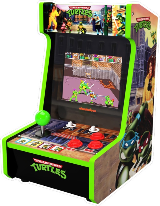 Arcade1Up Mini Teenage Mutant Ninja Turtles-spillskap i gruppen Datautstyr / GAMING / Gaming-tilbehør hos TP E-commerce Nordic AB (C43895)