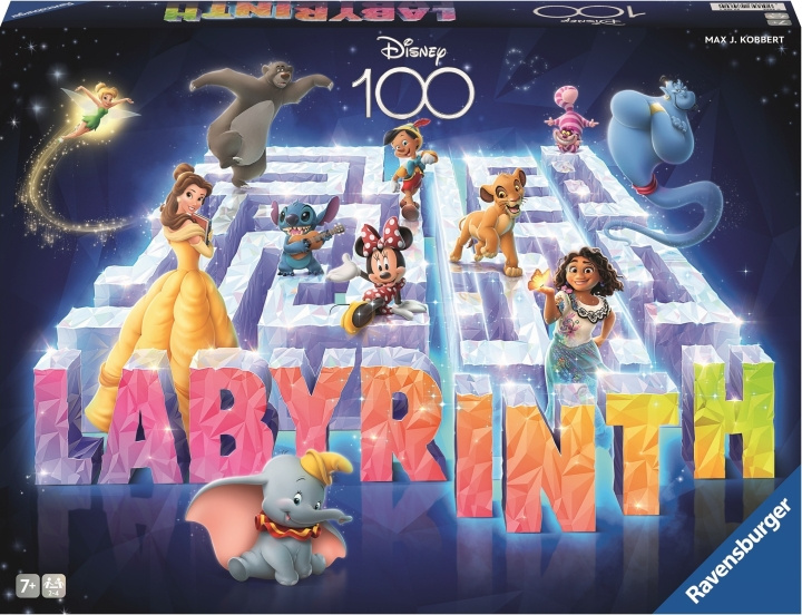 Ravensburger Disney Labyrinth 100th Anniversary Edition - Brädspel i gruppen LEKER, BARN OG BABY / Leker / Brettspill / Familiespill hos TP E-commerce Nordic AB (C43899)