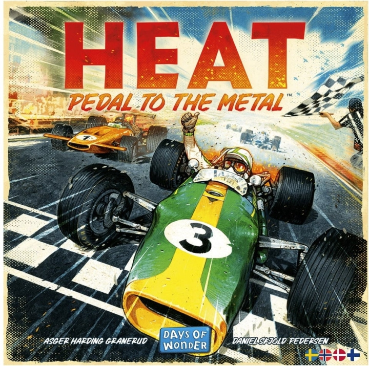 Days of Wonder Heat Pedal to the Metal Nordic brettspill i gruppen LEKER, BARN OG BABY / Spill / Brettspill hos TP E-commerce Nordic AB (C43901)