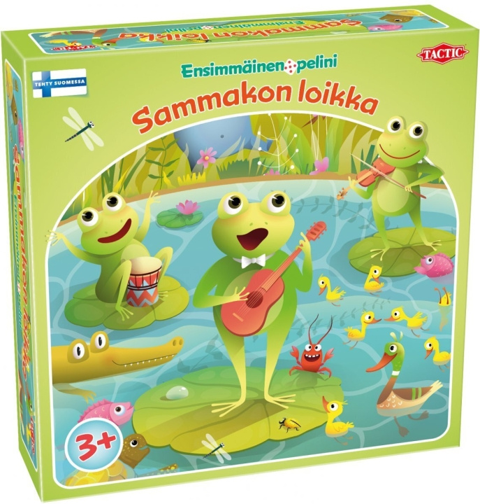 Taktik Mitt första brädspel: Frog\'s Leap - brädspel i gruppen LEKER, BARN OG BABY / Leker / Brettspill / Barnespill hos TP E-commerce Nordic AB (C43904)