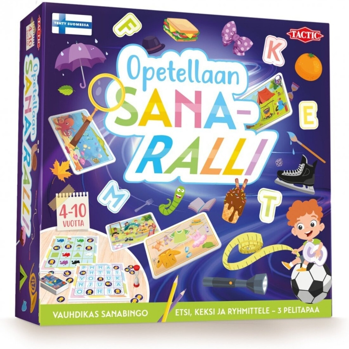 Tactic Learning Word Rally - brädspel i gruppen LEKER, BARN OG BABY / Leker / Brettspill / Familiespill hos TP E-commerce Nordic AB (C43905)