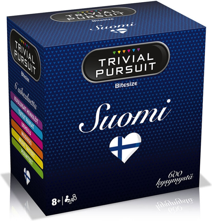 Trivial Pursuit - Finland, tilleggsspørsmål i gruppen LEKER, BARN OG BABY / Spill / Brettspill hos TP E-commerce Nordic AB (C43909)