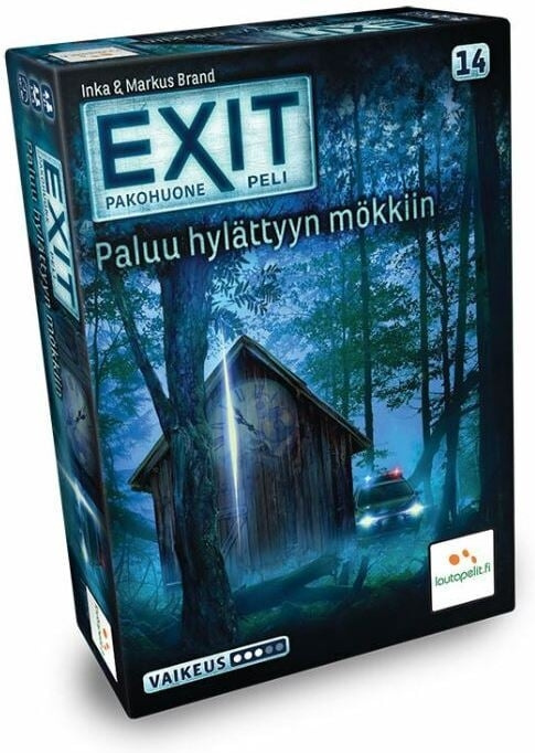 EXIT Återvänd till den övergivna stugan - escape room game, 2023 i gruppen LEKER, BARN OG BABY / Leker / Brettspill / Familiespill hos TP E-commerce Nordic AB (C43919)