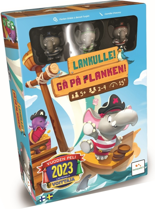 Gå på plankan! - barnspel i gruppen LEKER, BARN OG BABY / Leker / Brettspill / Familiespill hos TP E-commerce Nordic AB (C43920)