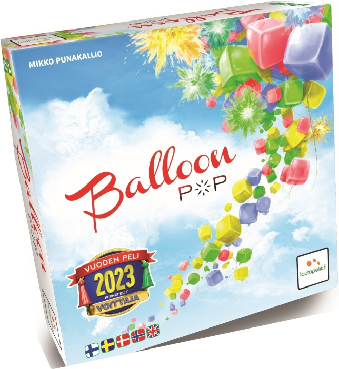 Ballongpop - familiespill i gruppen LEKER, BARN OG BABY / Spill / Brettspill hos TP E-commerce Nordic AB (C43921)