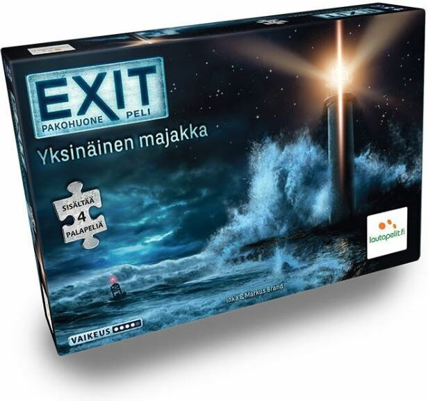 EXIT Puzzle Lonely lighthouse - rømningsrom puslespill i gruppen LEKER, BARN OG BABY / Spill / Brettspill hos TP E-commerce Nordic AB (C43927)