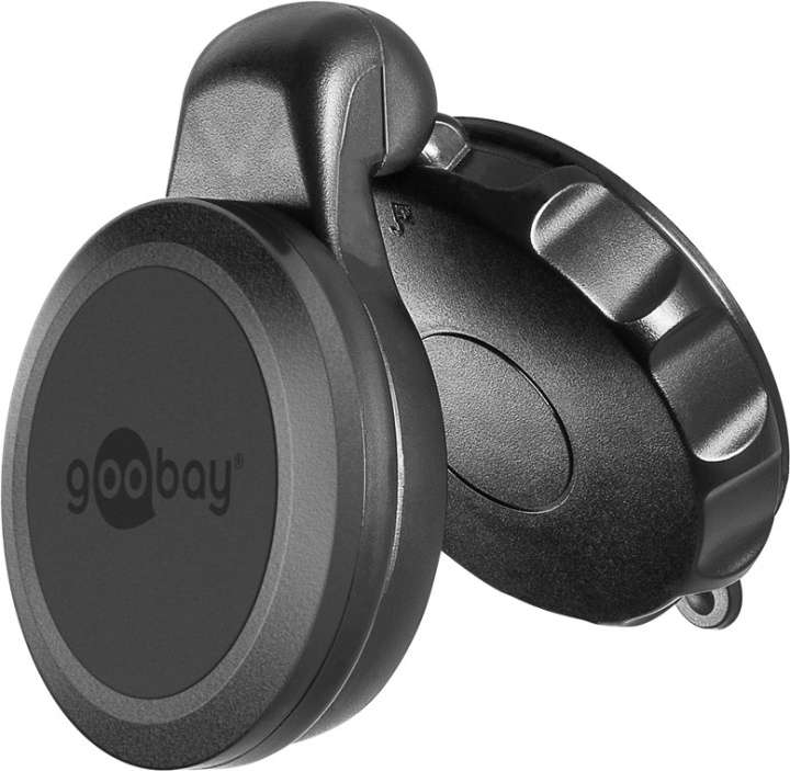 Goobay Magnetisk hållare för smartphone För enkel och säker montering i fordonet (montering i vindrutan) i gruppen Bil / Bilholder / Bilholdere smarttelefon hos TP E-commerce Nordic AB (C43993)
