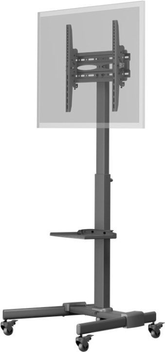 Goobay TV-presentationsställ Basic (storlek L) för TV-apparater eller monitorer mellan 37 och 70 tum (94-178 cm) upp till 35 kg i gruppen Elektronikk / Lyd & Bilde / TV og tilbehør / Veggfester hos TP E-commerce Nordic AB (C44075)