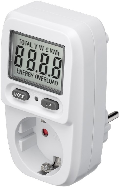 Goobay Digital energimåler Basic for måling av energiforbruket til elektriske husholdningsapparater i gruppen HJEM, HUS OG HAGE / Smarthus / Energimåler hos TP E-commerce Nordic AB (C44113)