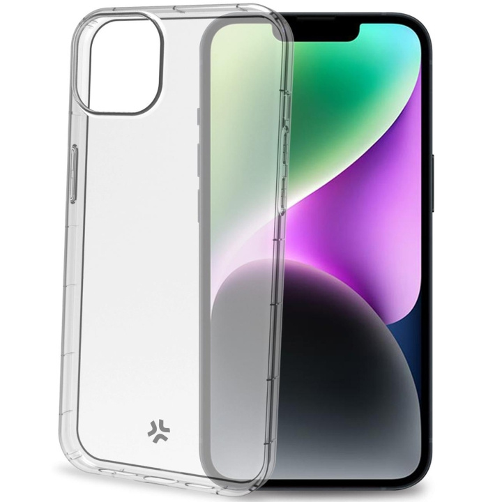 Celly Hexagel Anti-sjokk deksel iPhone 15 Transparent i gruppen SMARTTELEFON & NETTBRETT / Mobilbeskyttelse / Apple / iPhone 15 hos TP E-commerce Nordic AB (C44256)