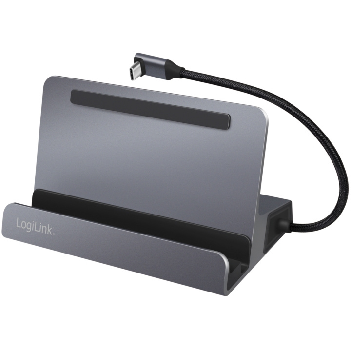 LogiLink USB-C-dockningsstation 6-i-1 iPad/Steam Deck m.m i gruppen Datautstyr / Bærbare datamaskiner og tilbehør / Dokkingstasjoner hos TP E-commerce Nordic AB (C44273)