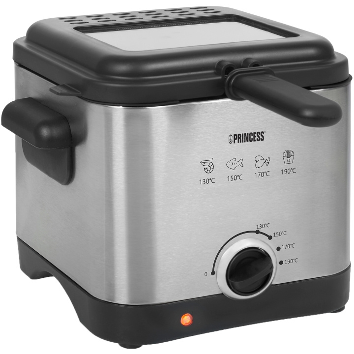 Princess Frityrgryte 1,5l Compact 182612 Høy effekt i gruppen HJEM, HUS OG HAGE / Husholdningsapparater / Airfryers og frityrkokere hos TP E-commerce Nordic AB (C44278)
