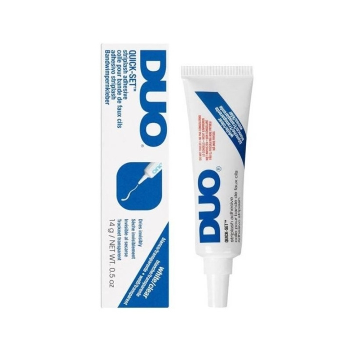 Ardell DUO Quick-Set Lim Clear 14 g i gruppen HELSE OG SKJØNNHET / Makeup / Øyne og øyebryn / Løsvipper hos TP E-commerce Nordic AB (C44363)